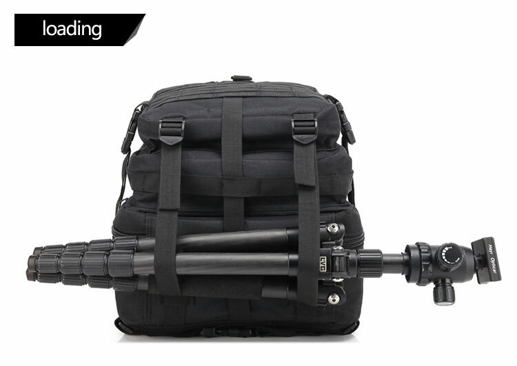 Tactical Backpack 45L Large Rucksack 3 Day Outdoor Military Bag Travel Hiking US