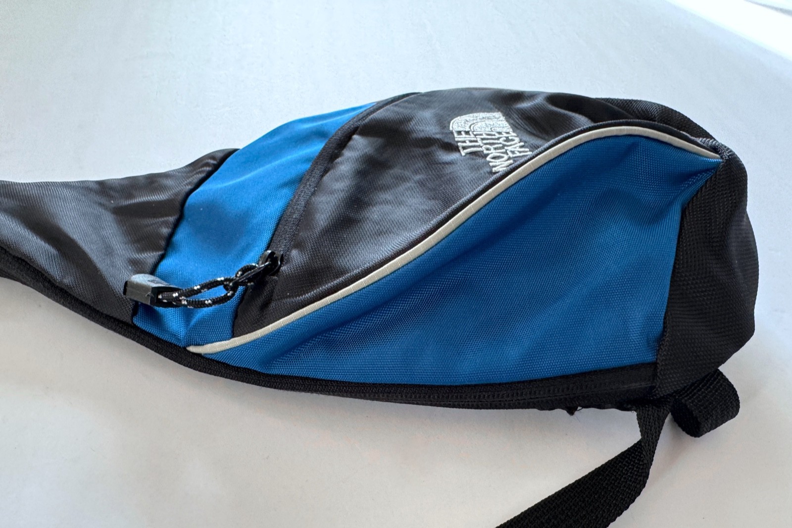 The North Face Blue and Black Crossbody Sling Bag
