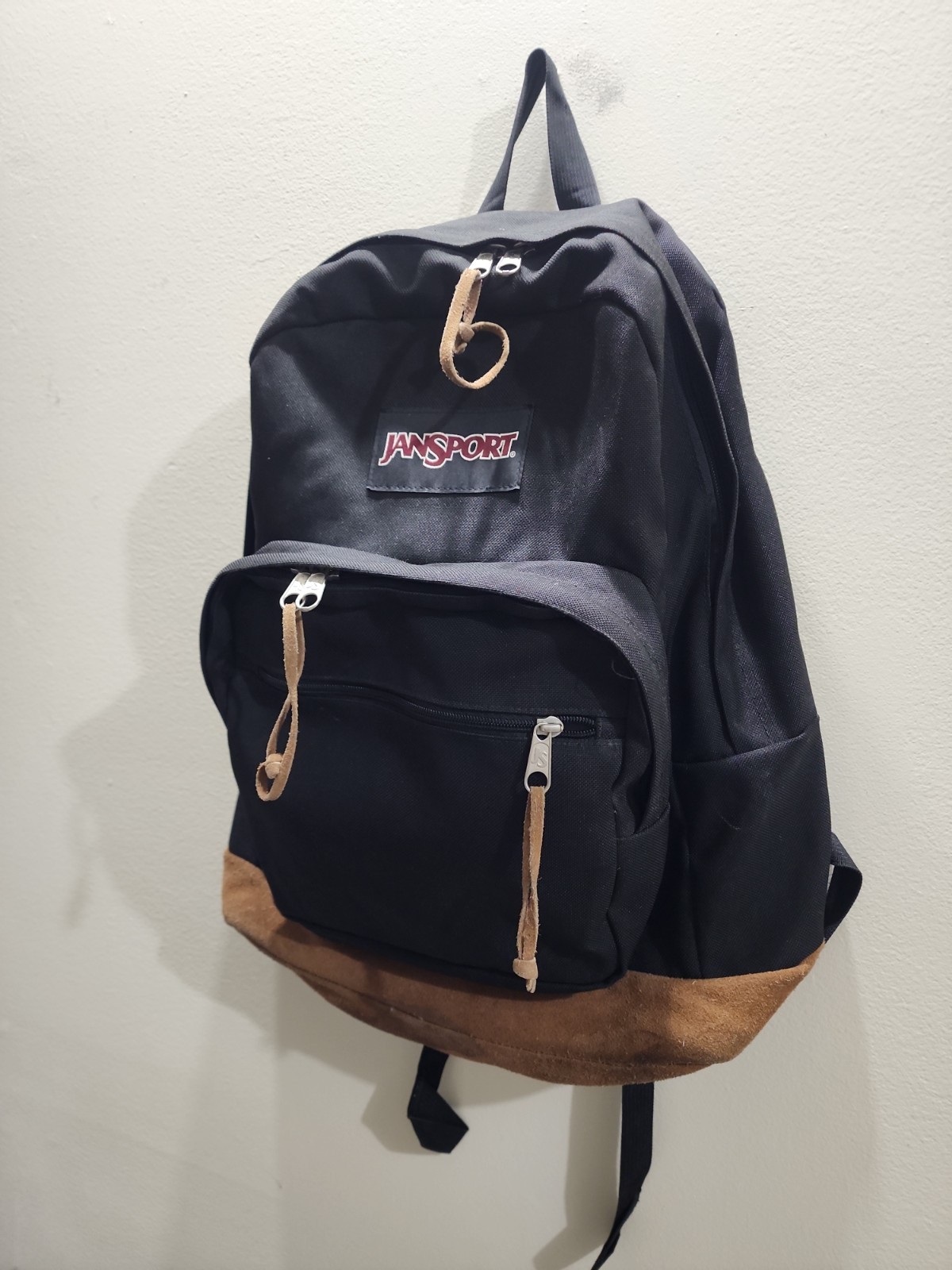 JanSport Right Pack Backpack, Durable Daypack with 15″ Laptop Sleeve, Black