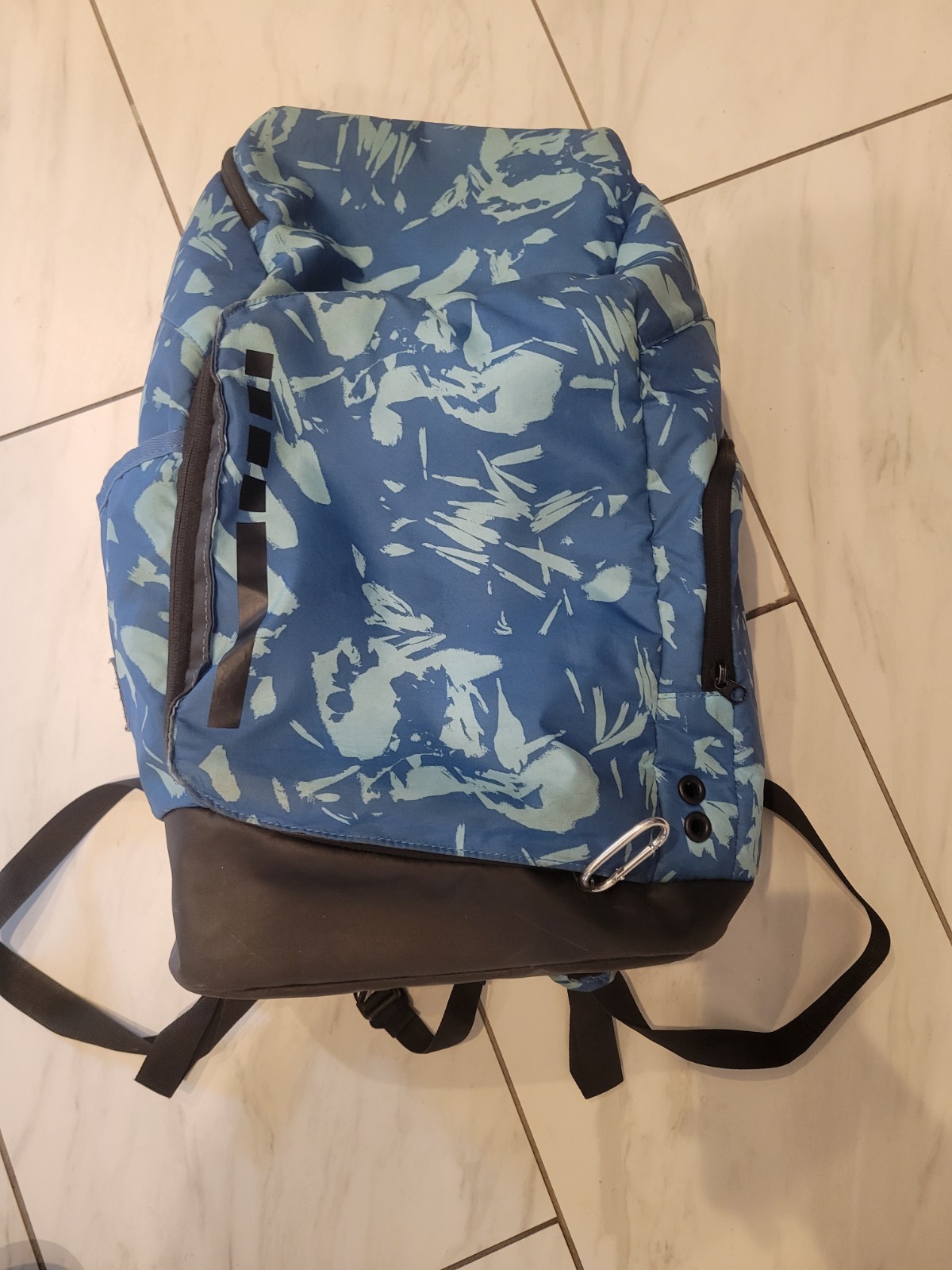 Nike Elite Pro 32L Basketball Backpack – Blue/Aqua