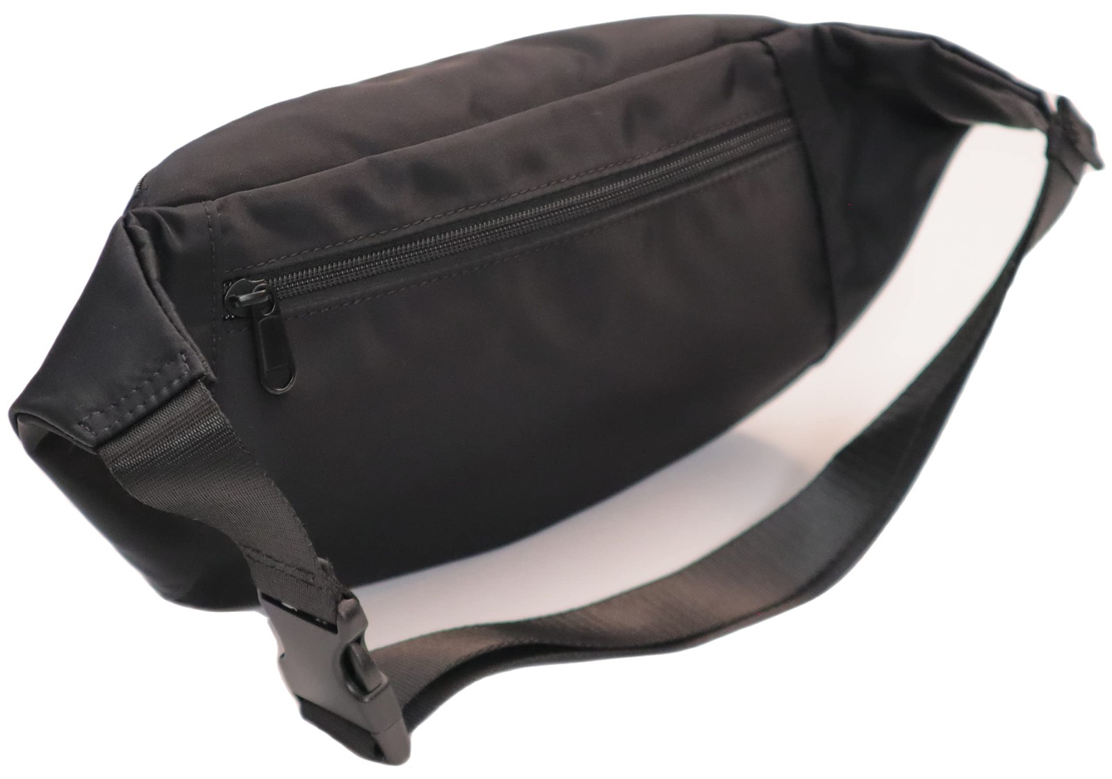Premium Go Belt Bag, Black, Waist Pack, Running, Hiking, Travel, Fanny Pack