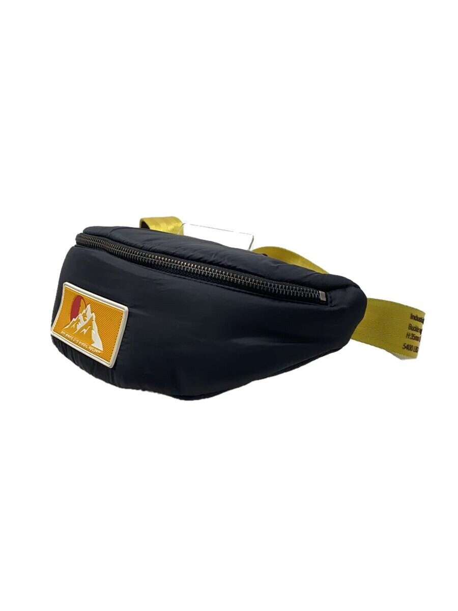 OFF-WHITE Nylon Waist Bag, Black, Solid Color, OMNA074F19F43002