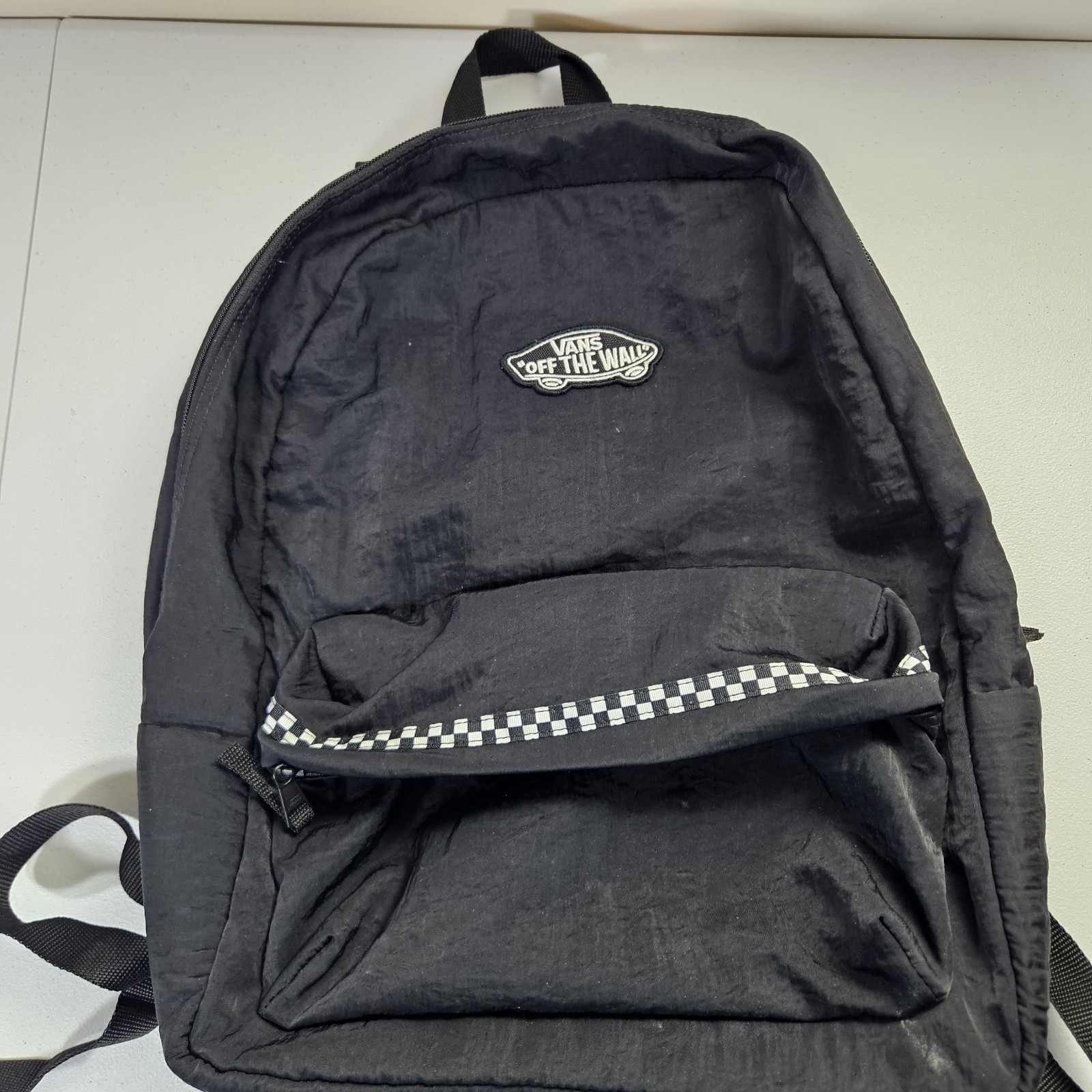 VANS Off The Wall Black Backpack