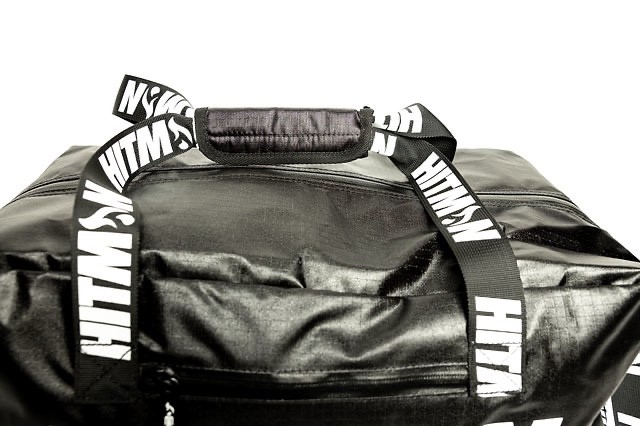 Hitman Runner Duffle, 3M reflective Hitman print interior and exterior