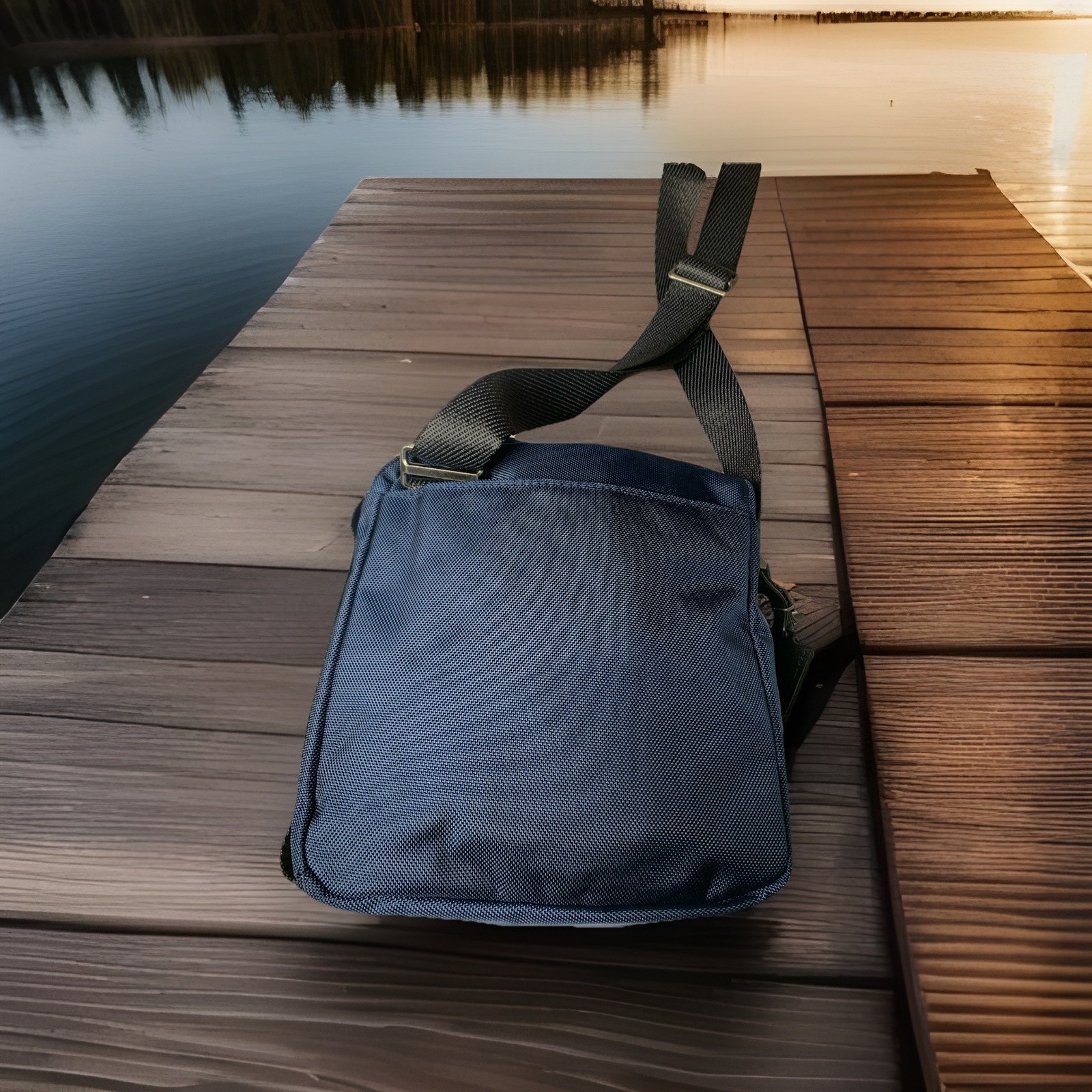 New $295 Tumi Alpha Bravo Navy Ballistic Nylon Junior Crossbody