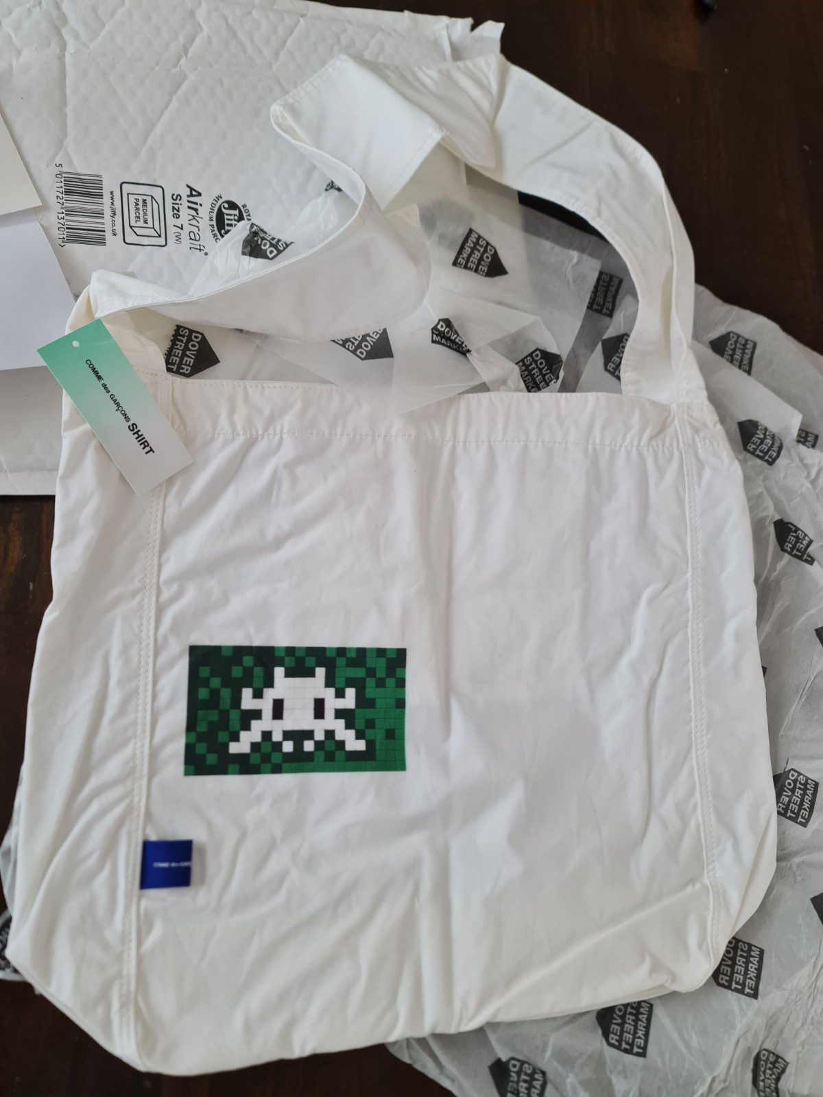 COMME des GARCONS SHIRT Space Invaders Shoulder Bag