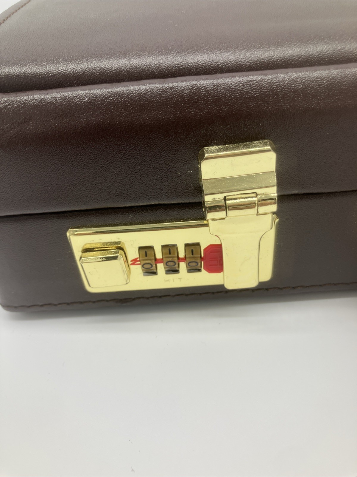 Vintage MCM Briefcase Hard Case 80s HIT Industry 17x12x4 Pro Dad Organizer Retro
