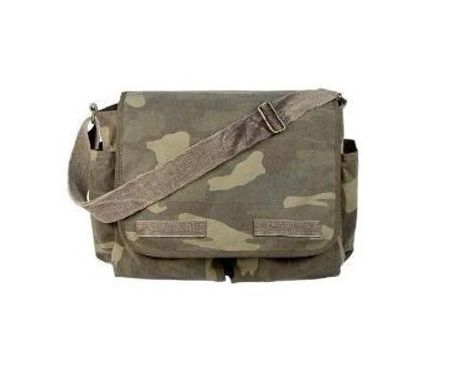 Canvas Camouflage Bag Classic Messenger 15″ x 11.5″ x 5.5″ Rothco 9748