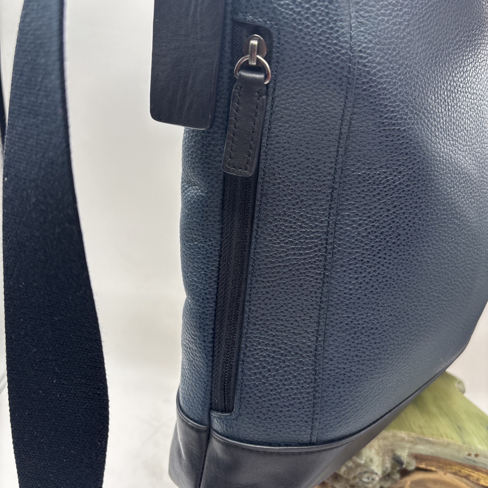 NWT COACH CLASSIC CAMDEN TECH LEATHER FILE MESSENGER BAG CROSSBODY BAG F71341
