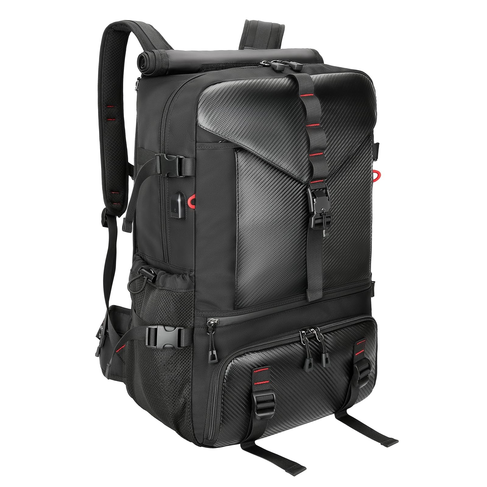 Carry-on Travel Backpack for Men, Airline Approved Convertible Duffle Backpac…