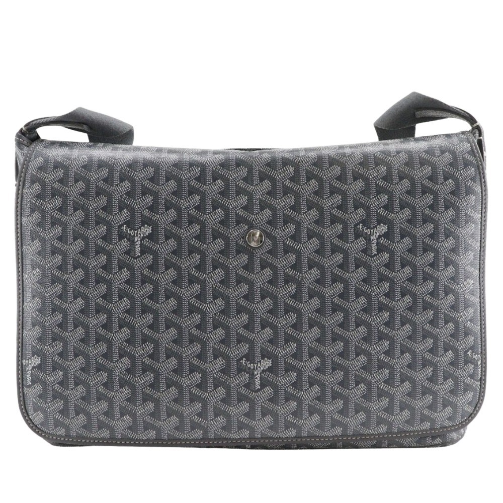 GOYARD Capecian MM Shoulder Bag CAPETIMMLTY51CG51P gray PVC unisex
