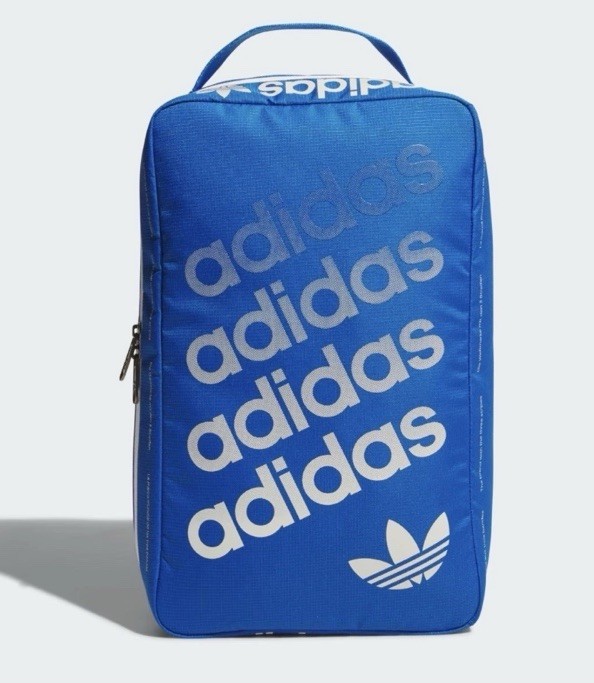 NEW / Adidas Originals Shoe Bag Training Casual Sports Sneaker Bag JY9886 BLUE