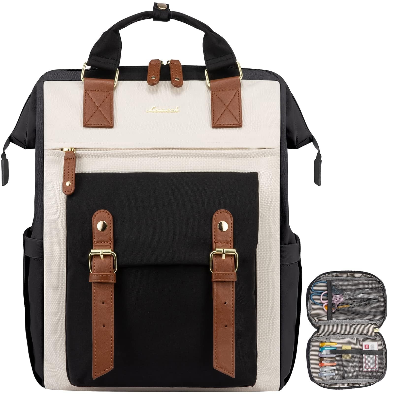 Laptop Backpack, Teacher Nurse Work Travel Backpacks Purse for Women, Compute…