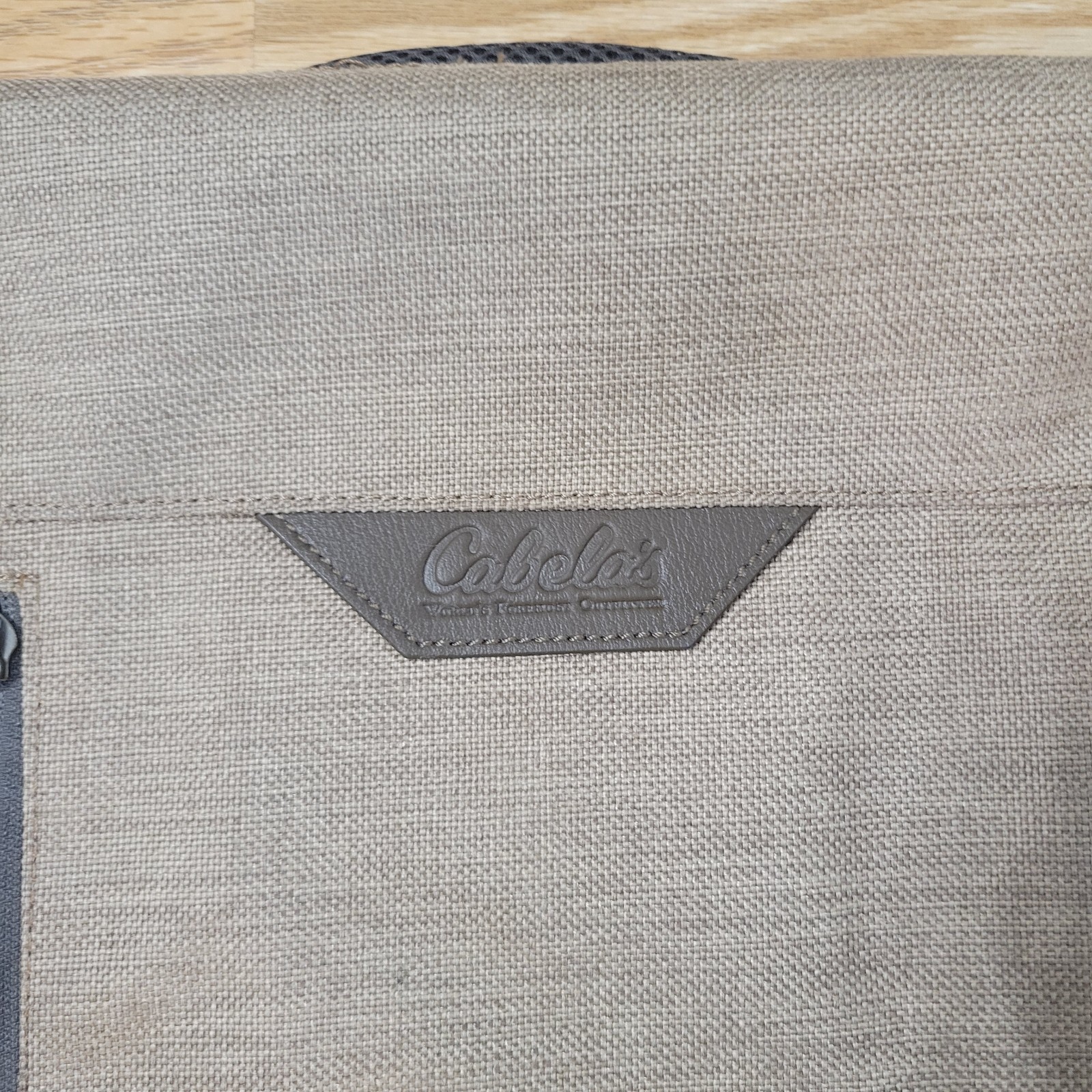 Nice Cabela’s Laptop Office Messenger Bag Corduva Fabric Shoulder Strap Inserts