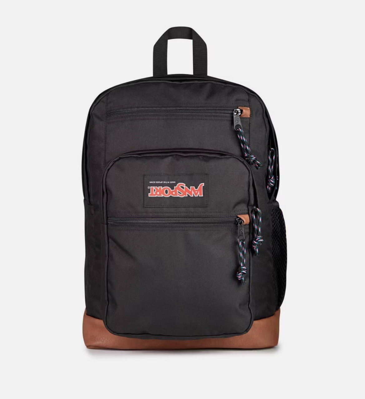 JanSport × Stranger Things Upside Down 34L Cool Student 17.5” Black Backpack