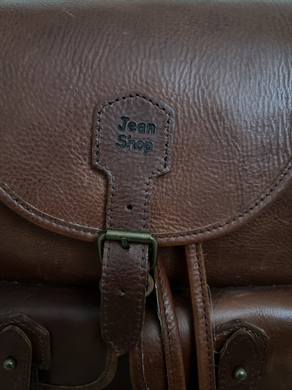 Jean Shop NYC Leather Backpack – Rare