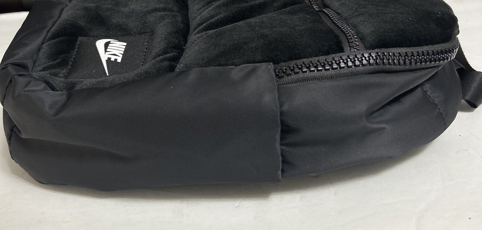 Nike Sportswear Essentials Mini Backpack Black Velvet Front