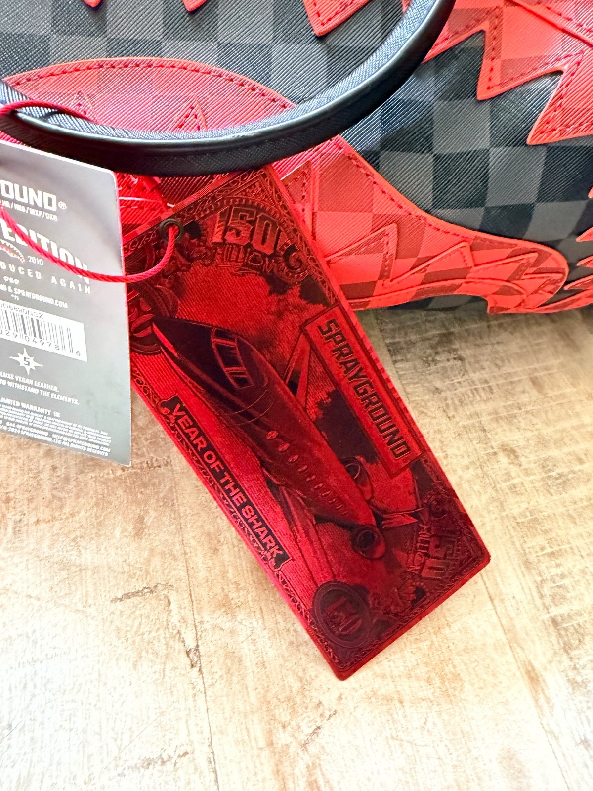 Sprayground Evil Genius Triple Decker Duffle Bag Limited Edition New w Tags