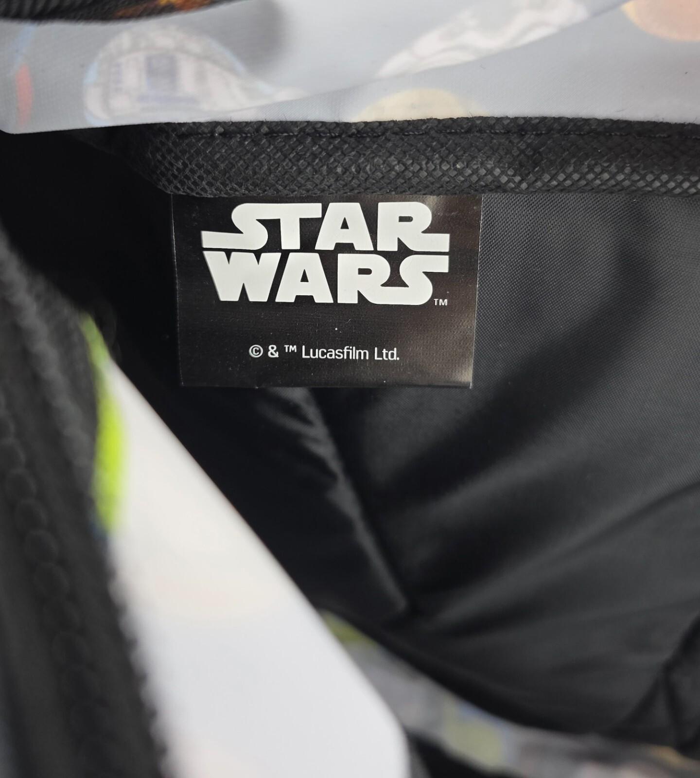 NWT Disney Star Wars 15″ Backpack Adults Kids Unisex Yoda Darth Vader R2-D2