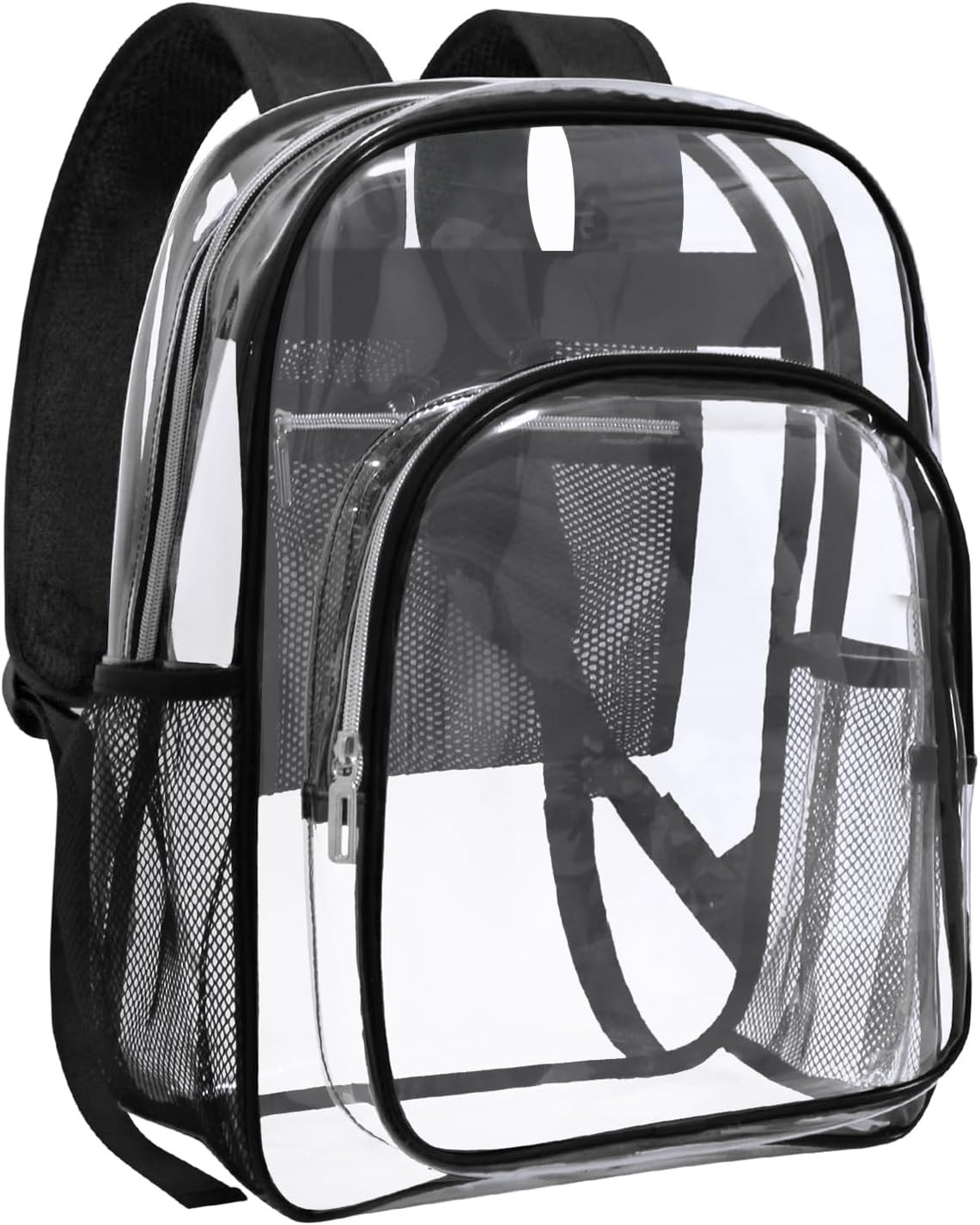 Clear Backpack Heavy Duty Transparent Backpack for Security, Sports, Work, Trave