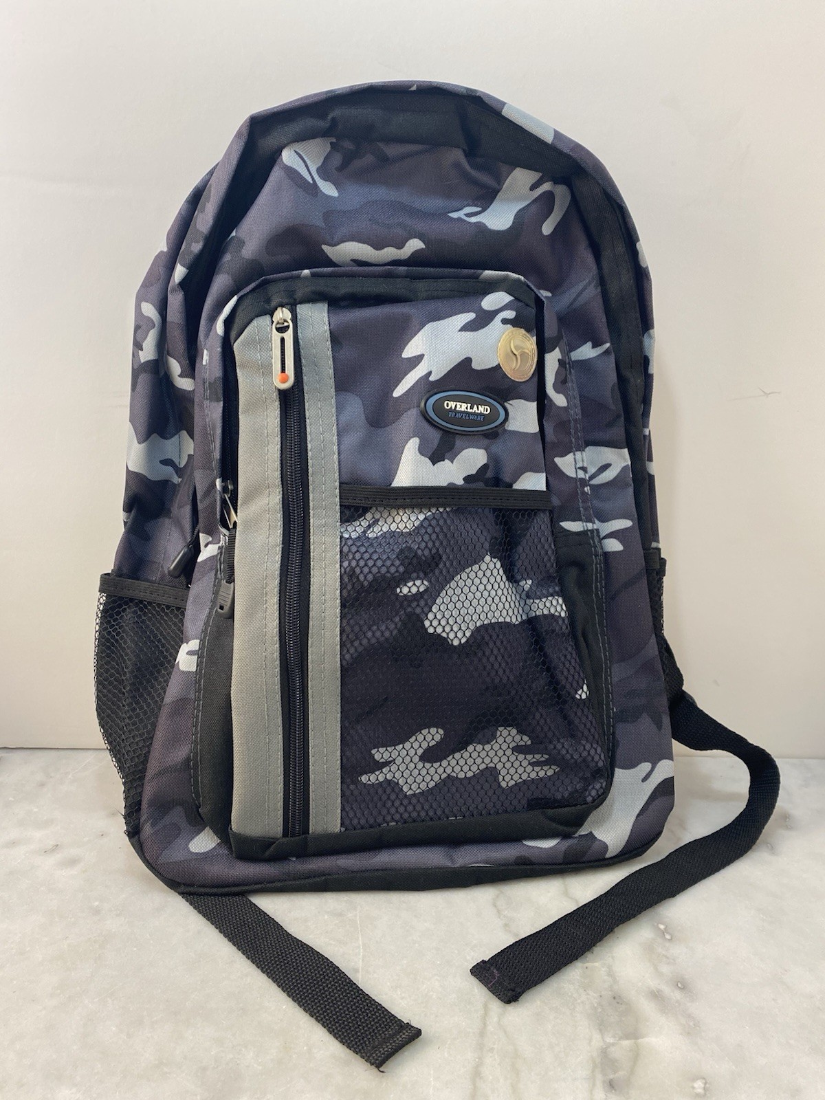 Overland Gadget Ready Backpack, Gray & Black Camo