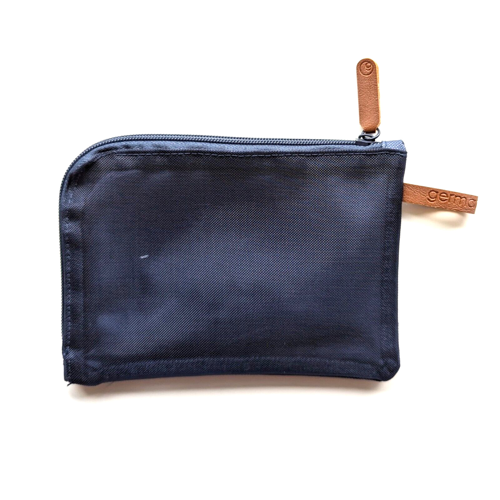 Lufthansa Premium Economy Canvas Toiletry Travel Bag Mesh Pouch German 7″ x 5″