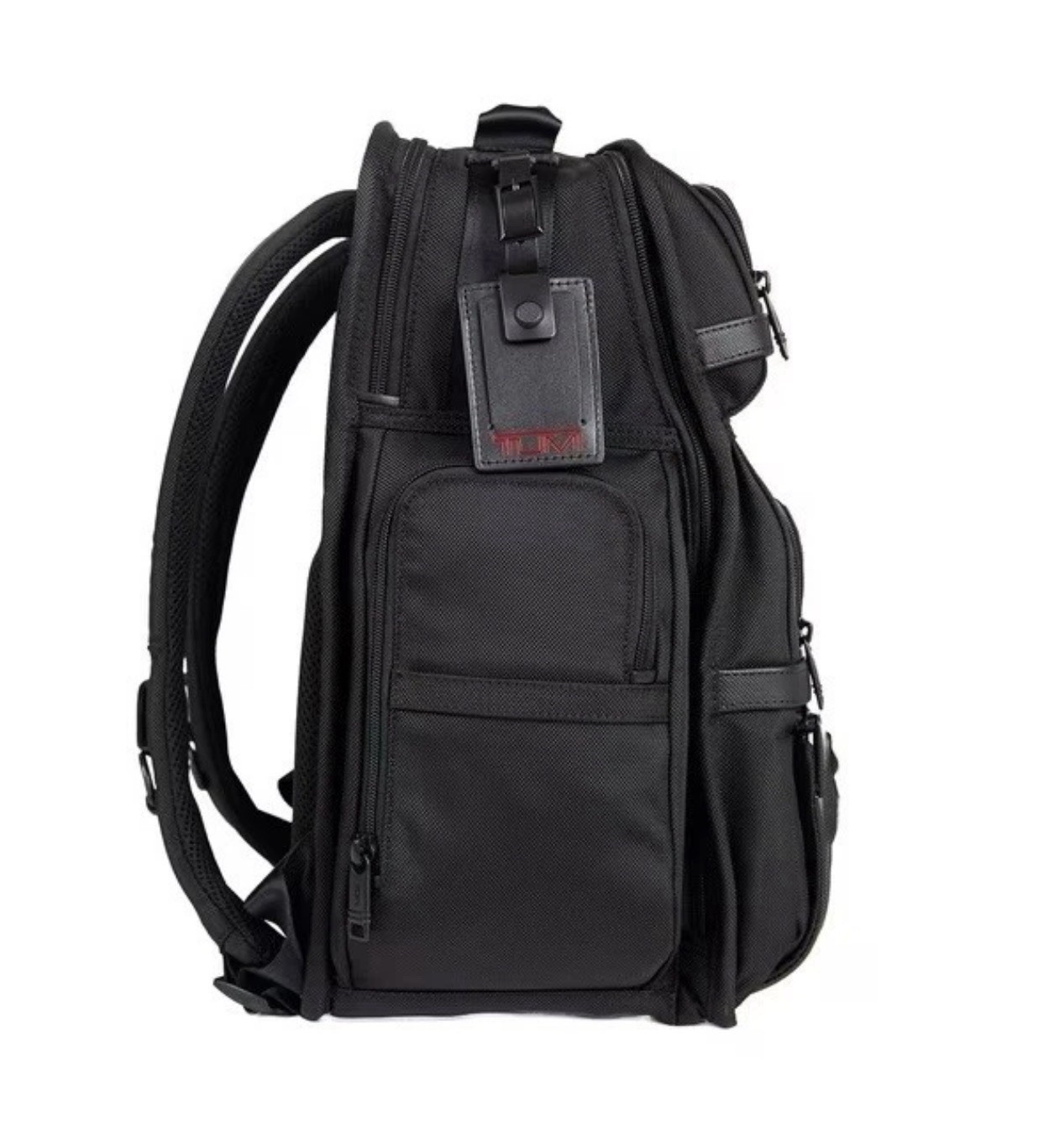 Tumi Alpha 3 Compact Laptop Brief Pack Backpack Black 15 FXT Ballistic Nylon
