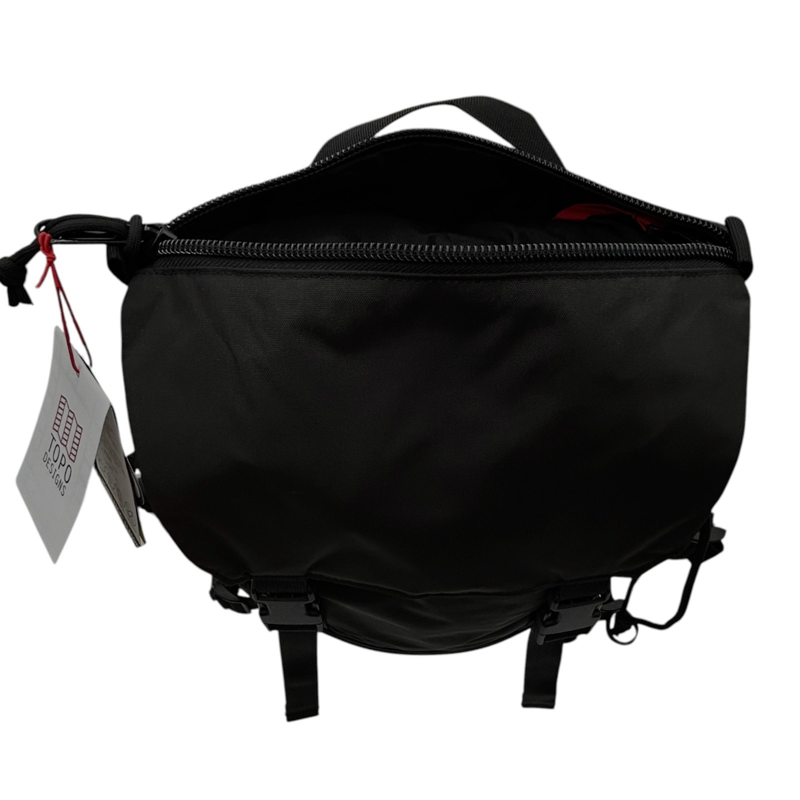 Topo Designs Men’s Rover Pack 20L Backpack Black Fits 15″ Laptop Water-repellent