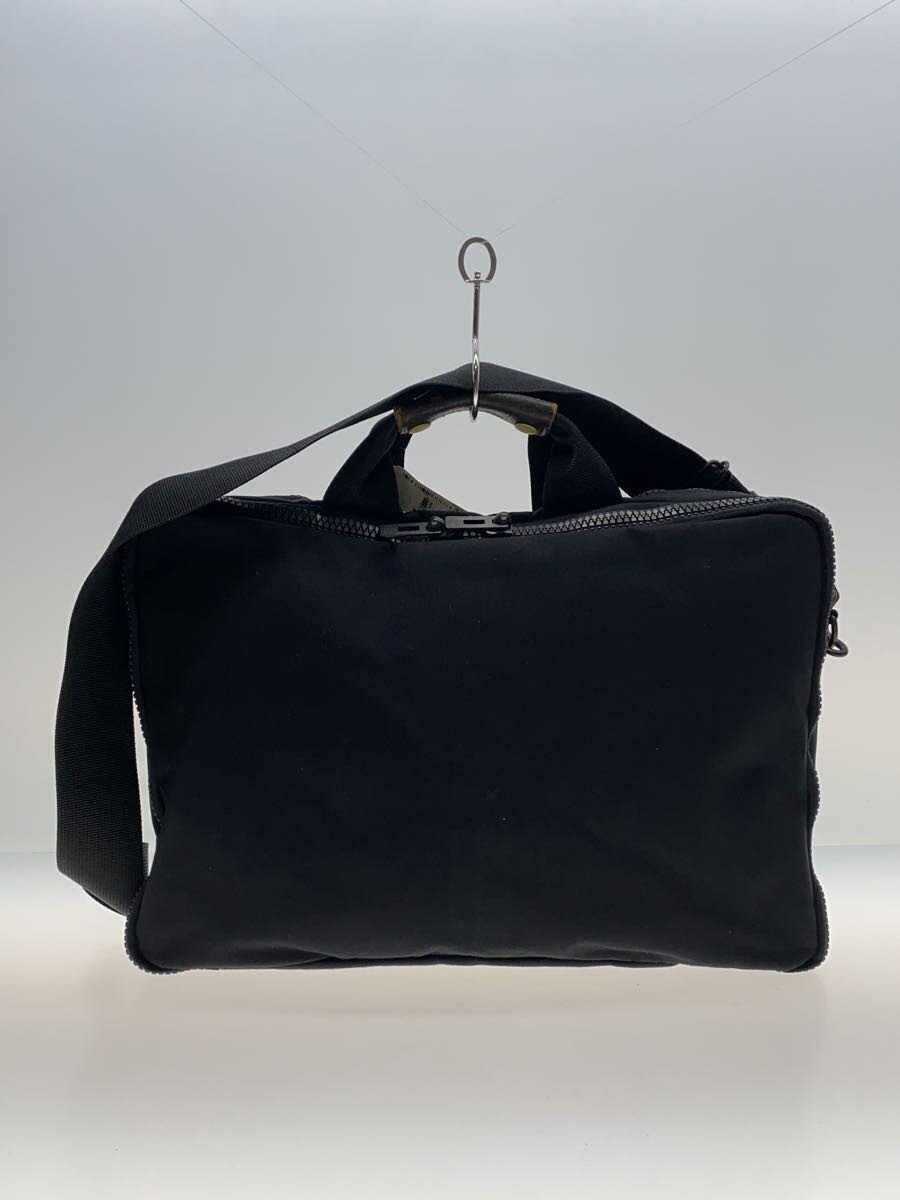Authentic PORTER Black Shoulder Bag 9cm Depth 31cm Height 41cm Width