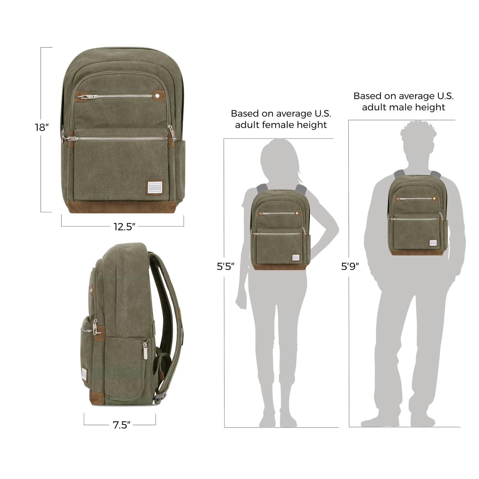 Anti-Theft Heritage Backpack
