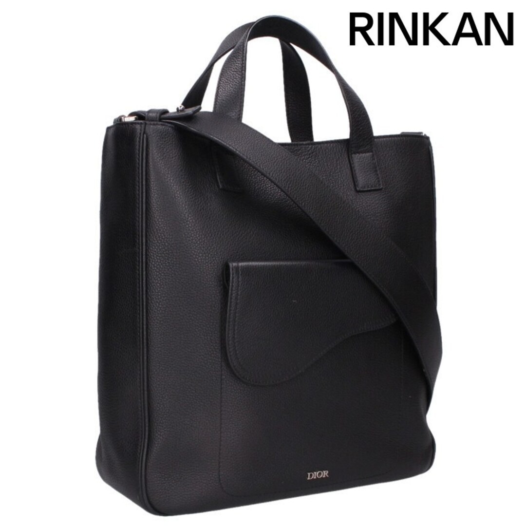 Dior 1ADSH175YMJ-HOON Saddle Leather 2 Way Shoulder Bag Men’s Used 845279304f13f