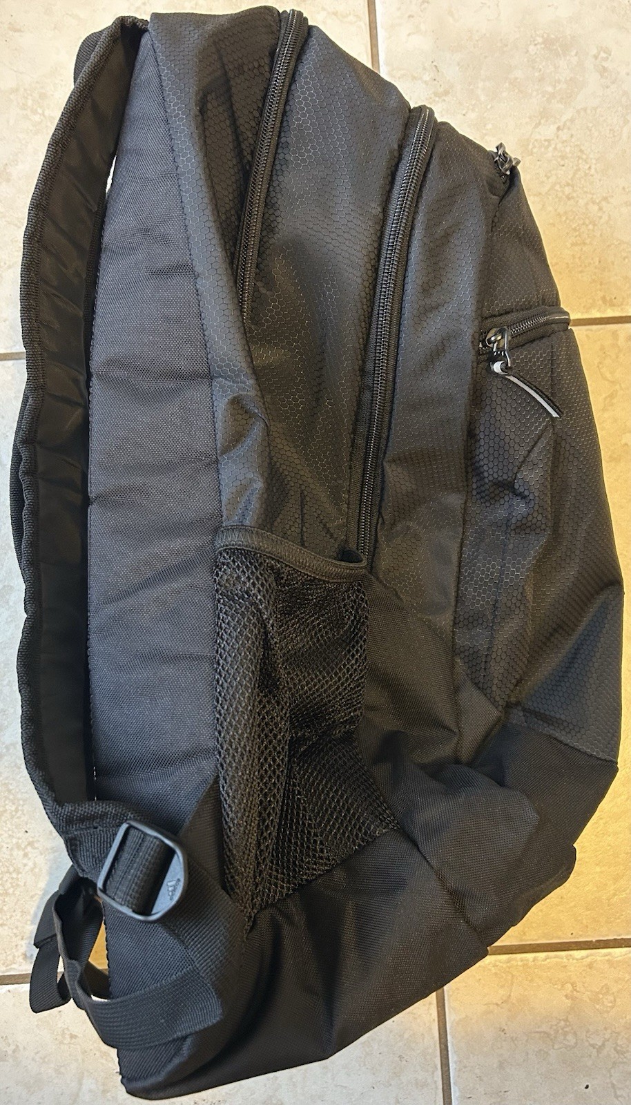 Adidas Defender Backpack Black USTA Logo Athletic Gym Tennis Sports Bag