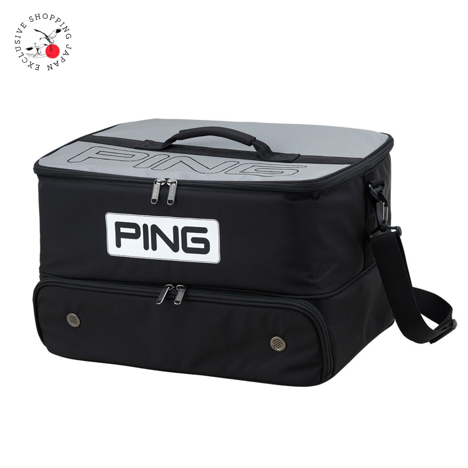 Ping Car Trunk Organizer Golf Accessory Bag Smart Storage Shoe Pocket 2025 Black