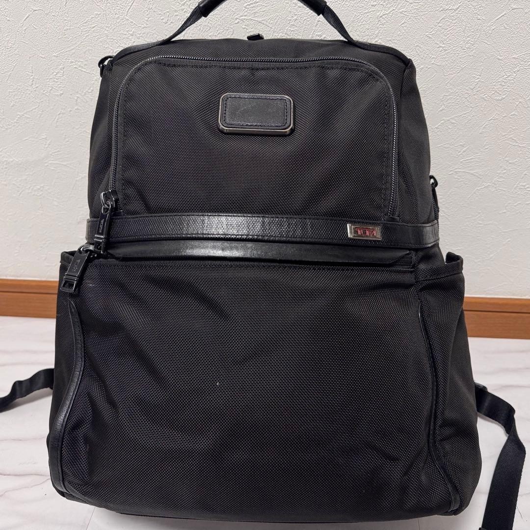 TUMI 2603177D3 Alpha 3 Slim Solutions Brief Pack Black Backpack Business Bag