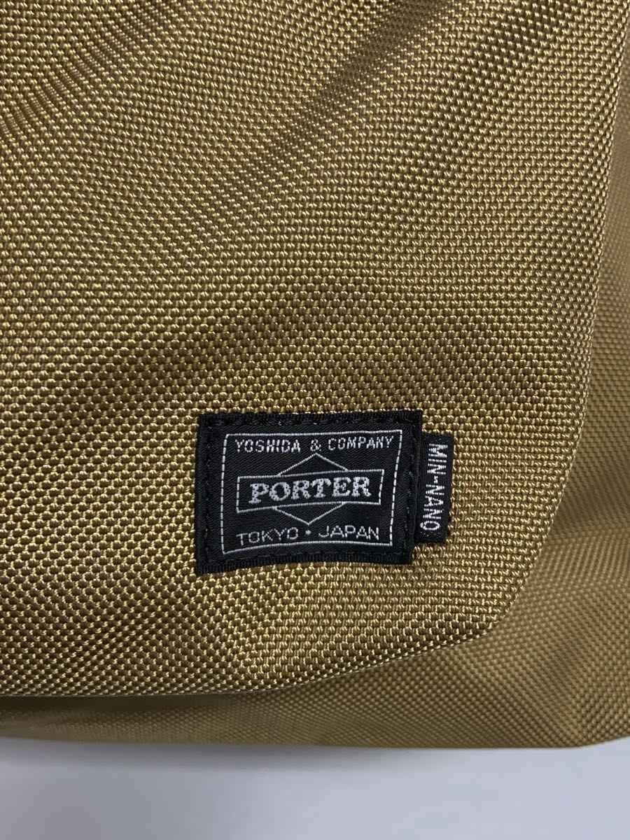 PORTER MIN NANO Back Pack Dull G Backpack Nylon BEG