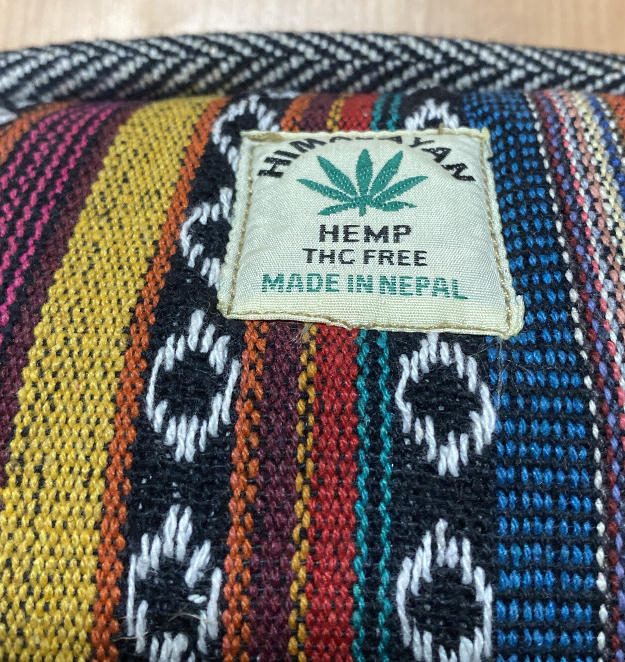 Himalayan Hemp Marijuana Screen Print Back Pack Book Bag