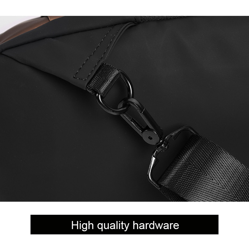 Anti-Theft Sling Bag Men USB Charging Waterproof Nylon Crossbody Chest Travel