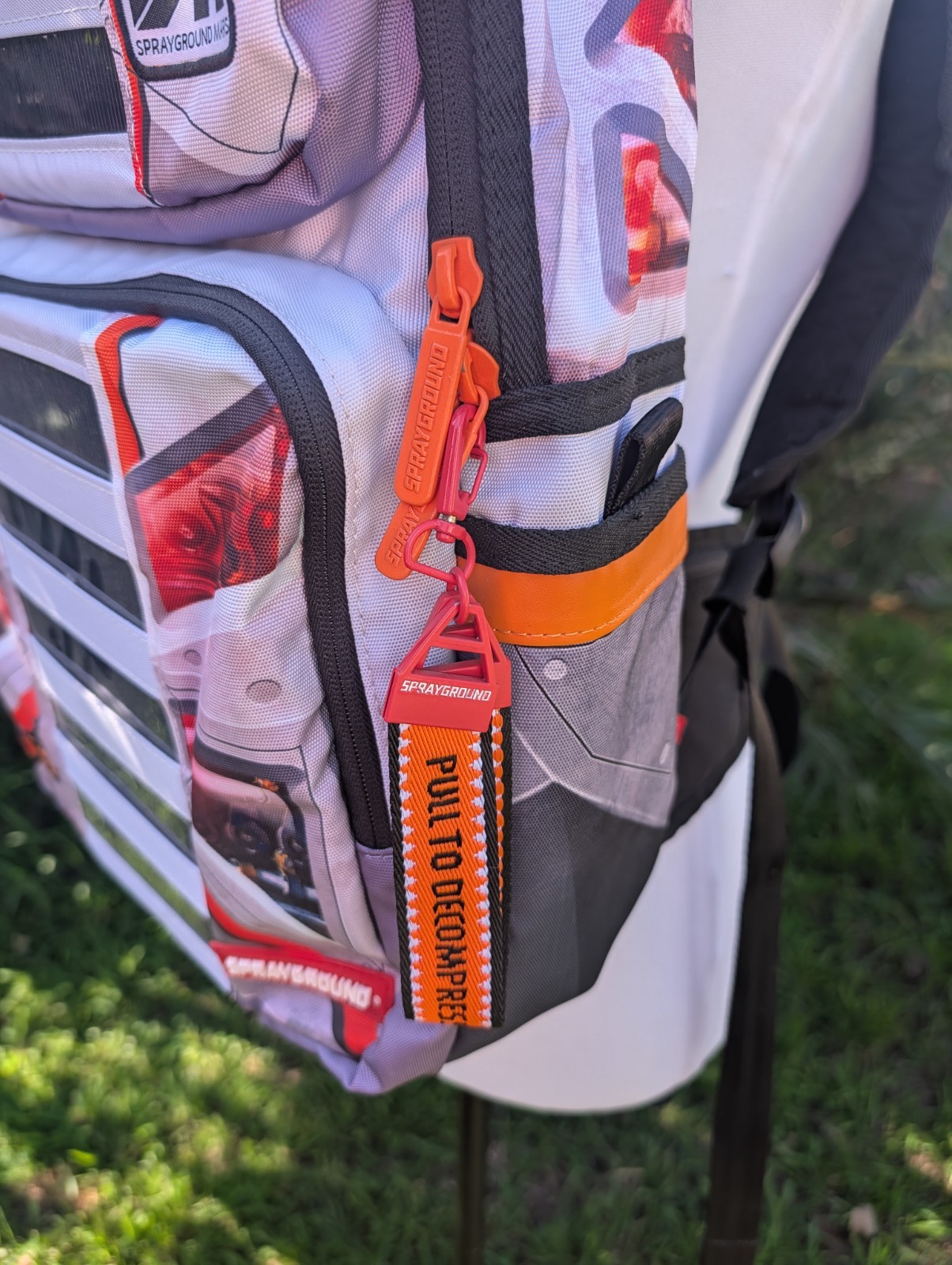 Sprayground Mission to Mars Buzz Aldrin Solar Charging Backpack – RARE