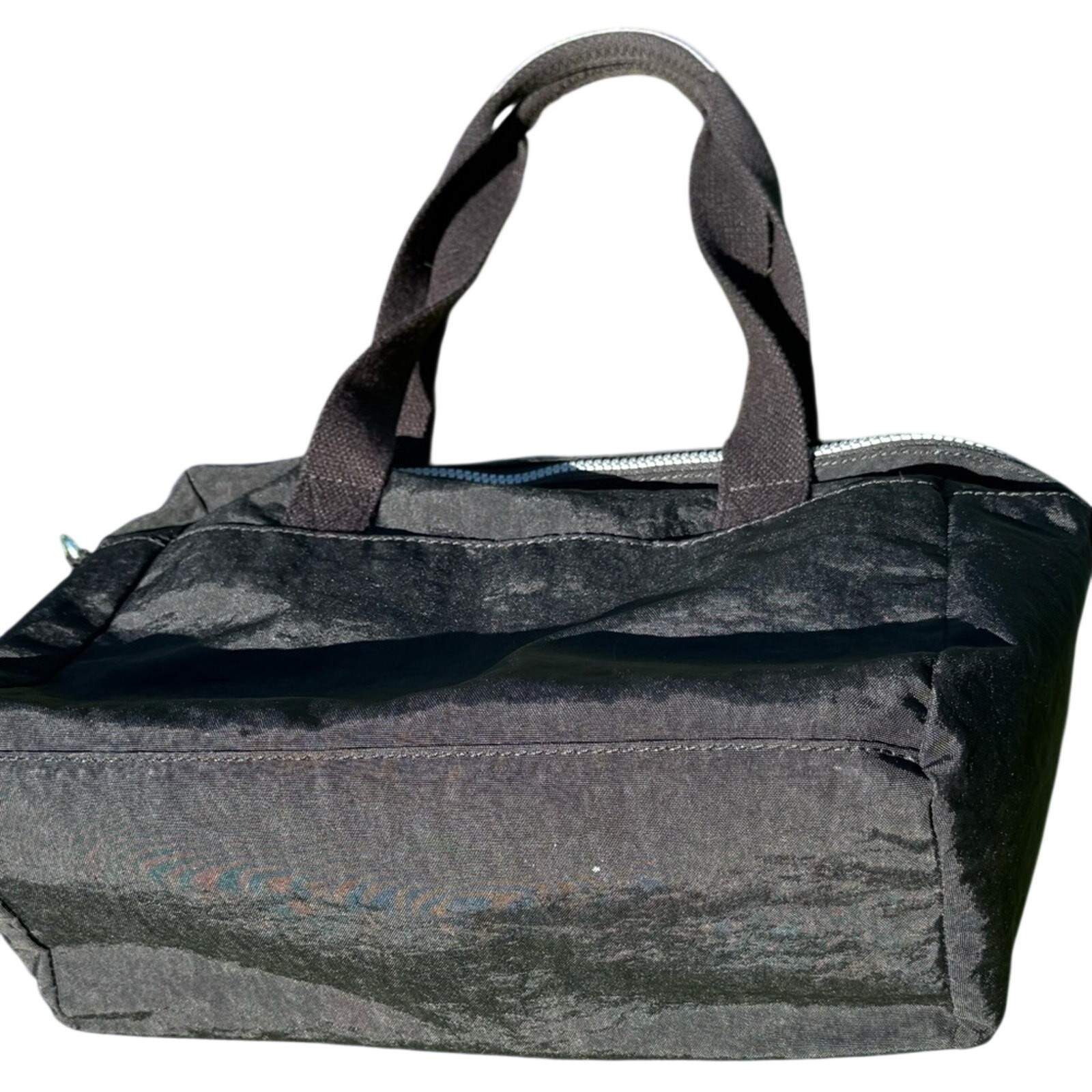 Kipling Black Nylon Shoulder Bag – Durable, Lightweight, Iconic Monkey Charm