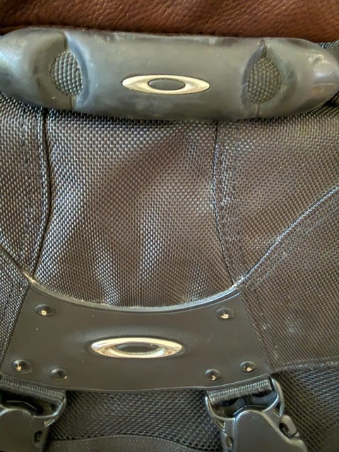 Vintage Oakley Laptop Messenger Bag Black Computer Briefcase Shoulder Travel Bag