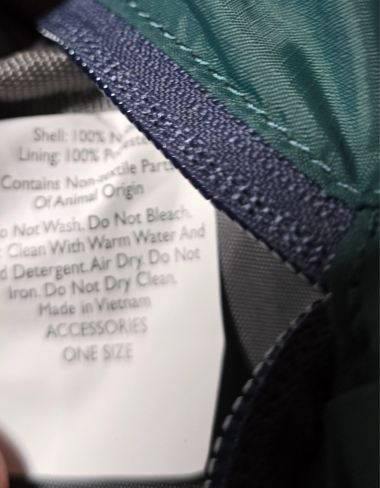 Eddie Bauer Green Nylon Sling Backpack