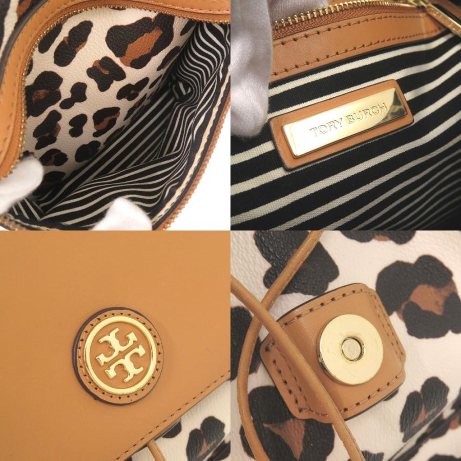 Tory Burch Leopard Print PVC Multicolor