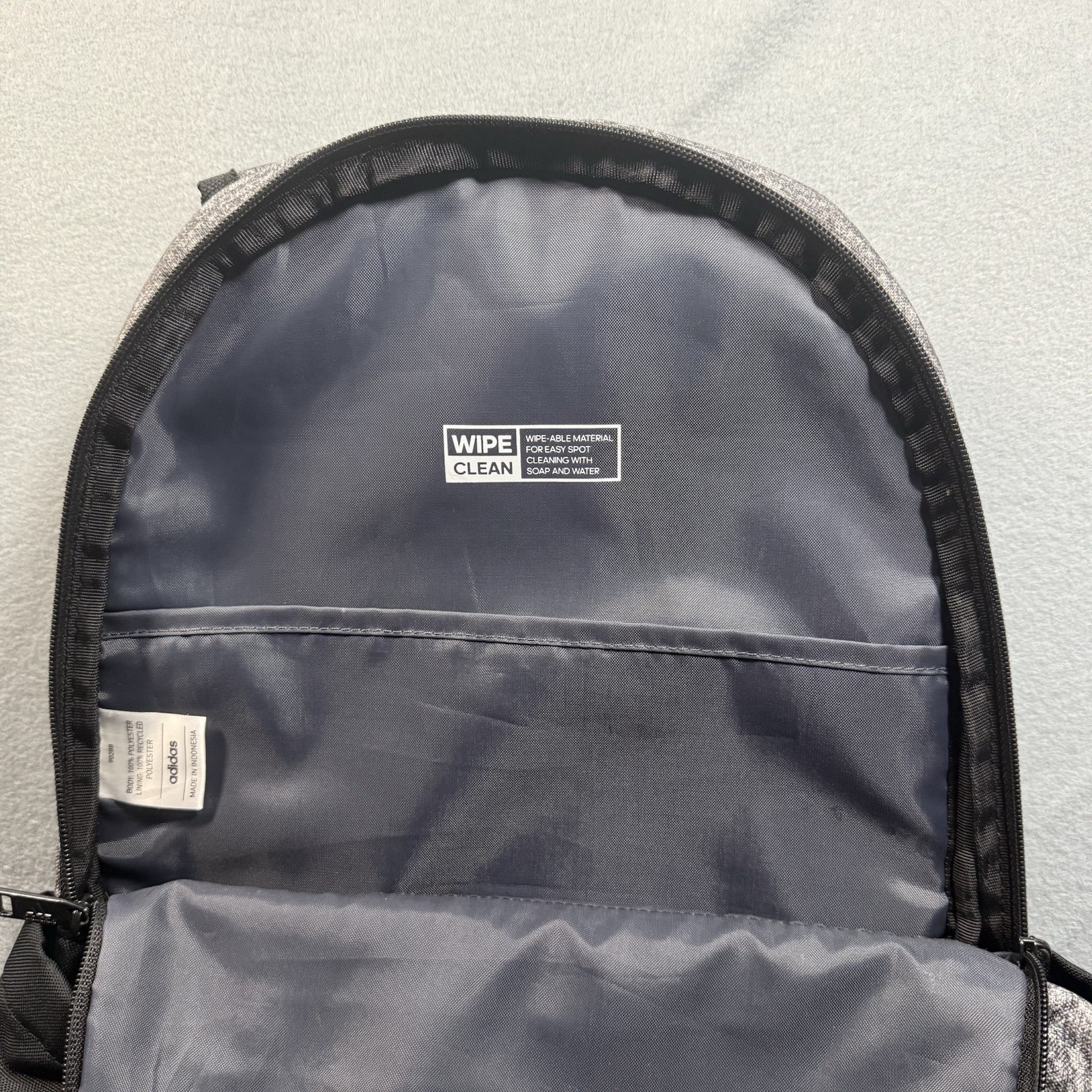 adidas 20″ Defender Backpack Team Logo Space Gray Laptop Bag Shoe Vent Pocket