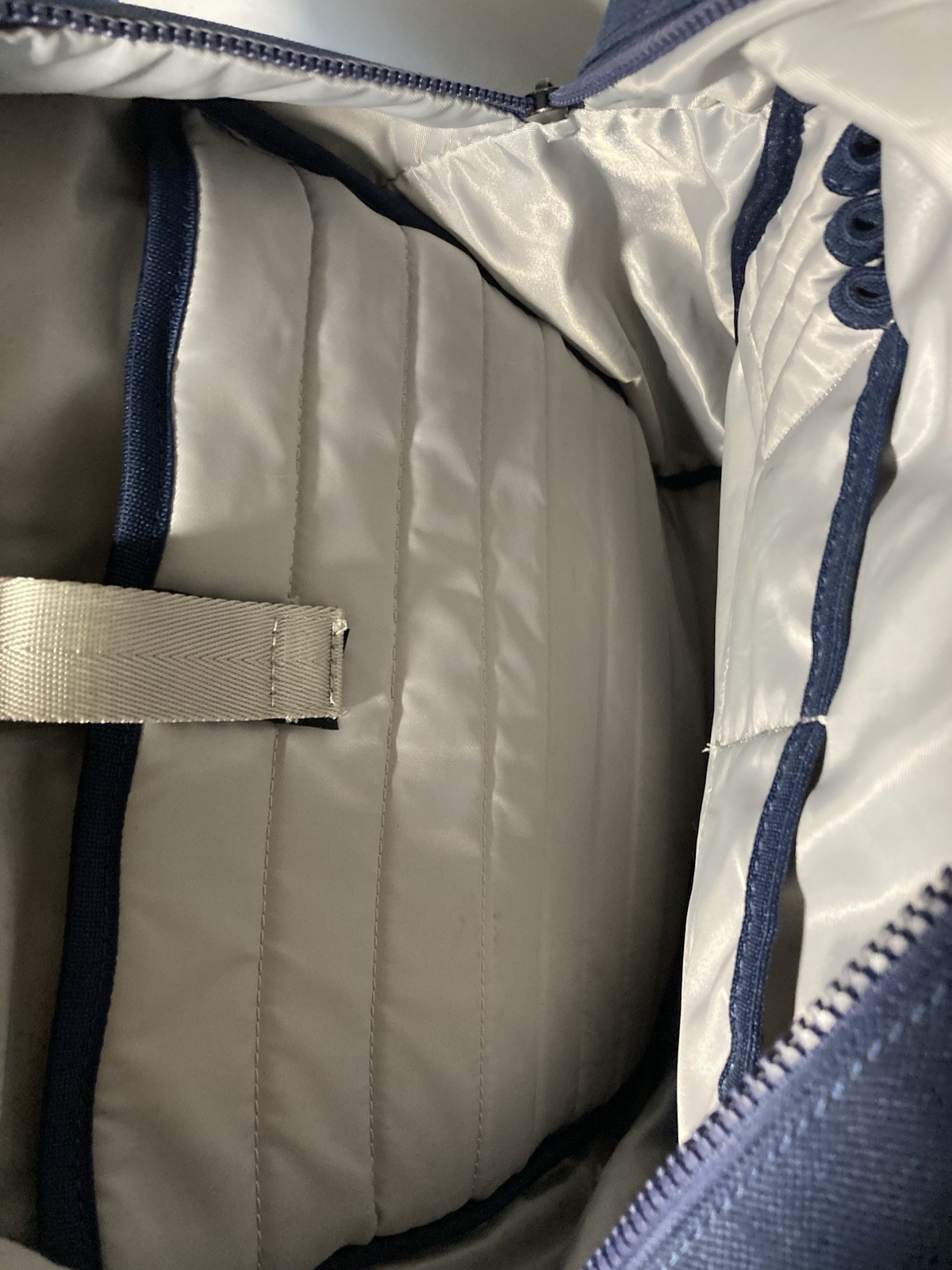 Land Rover Blue Solid Backpack Zip Closure Adjustable Shoulder Strap Unisex