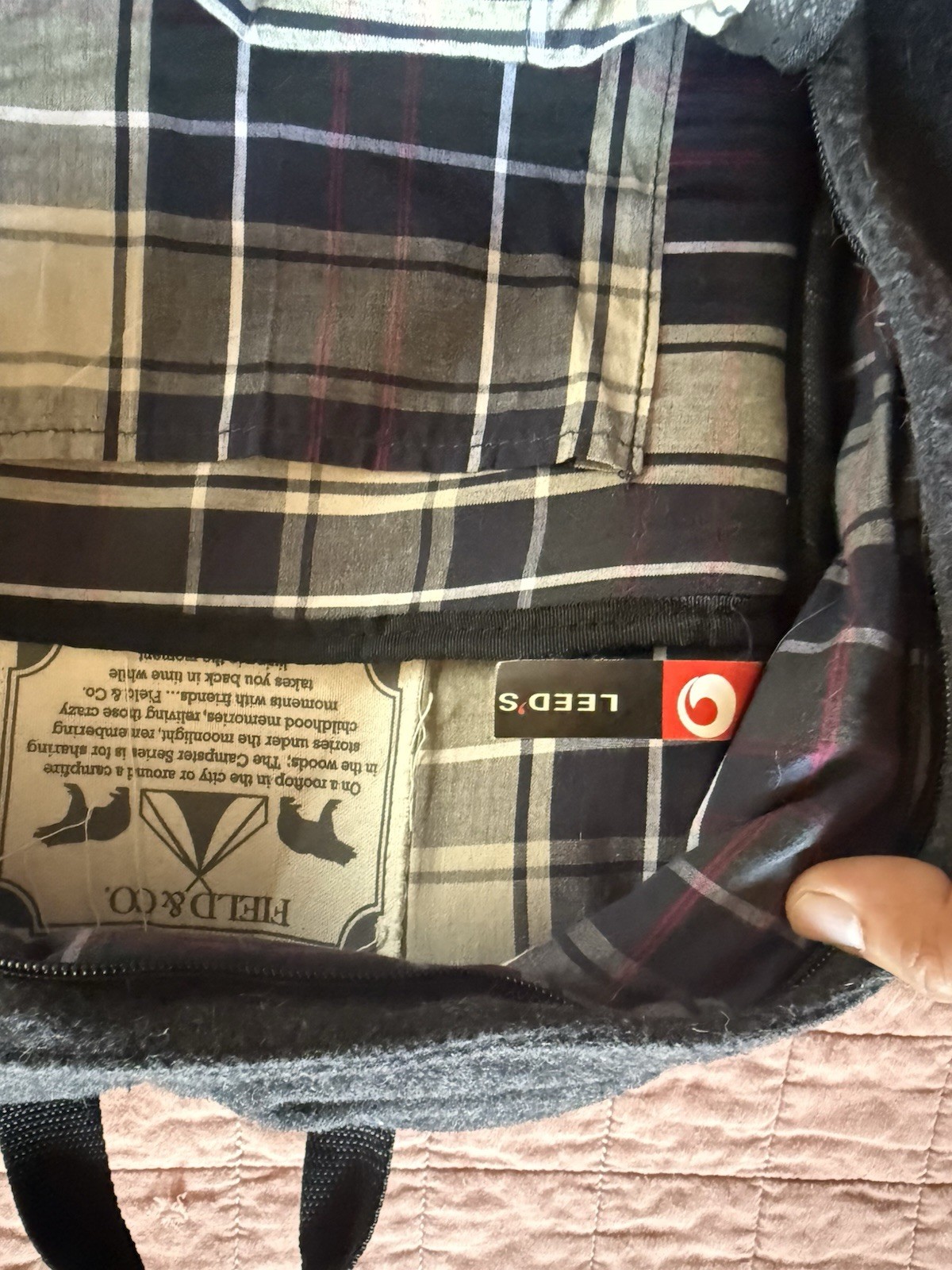 Jameson Irish Whisky Back Pack Made By Leeds