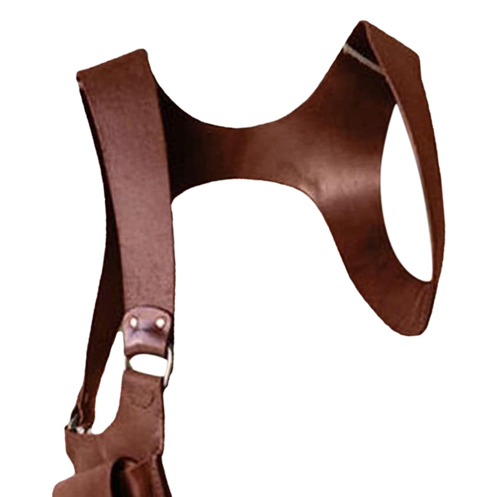 PU Leather Hidden Underarm Shoulder Bag. Women Men Shoulder Wallet Concealed