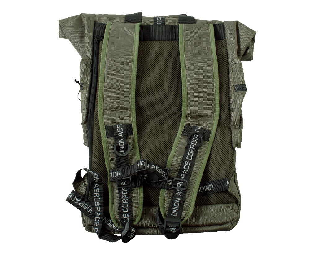 Doom Union Aerospace Corporation UAC Rolltop Backpack Bag NEW