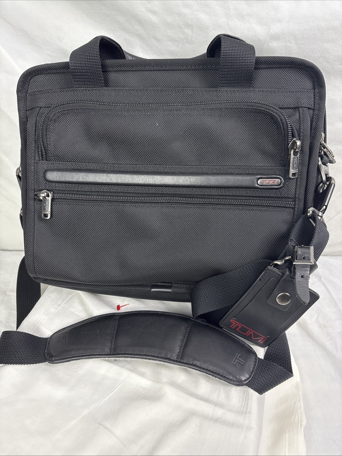 Tumi 15 inch Laptop Briefcase – Black