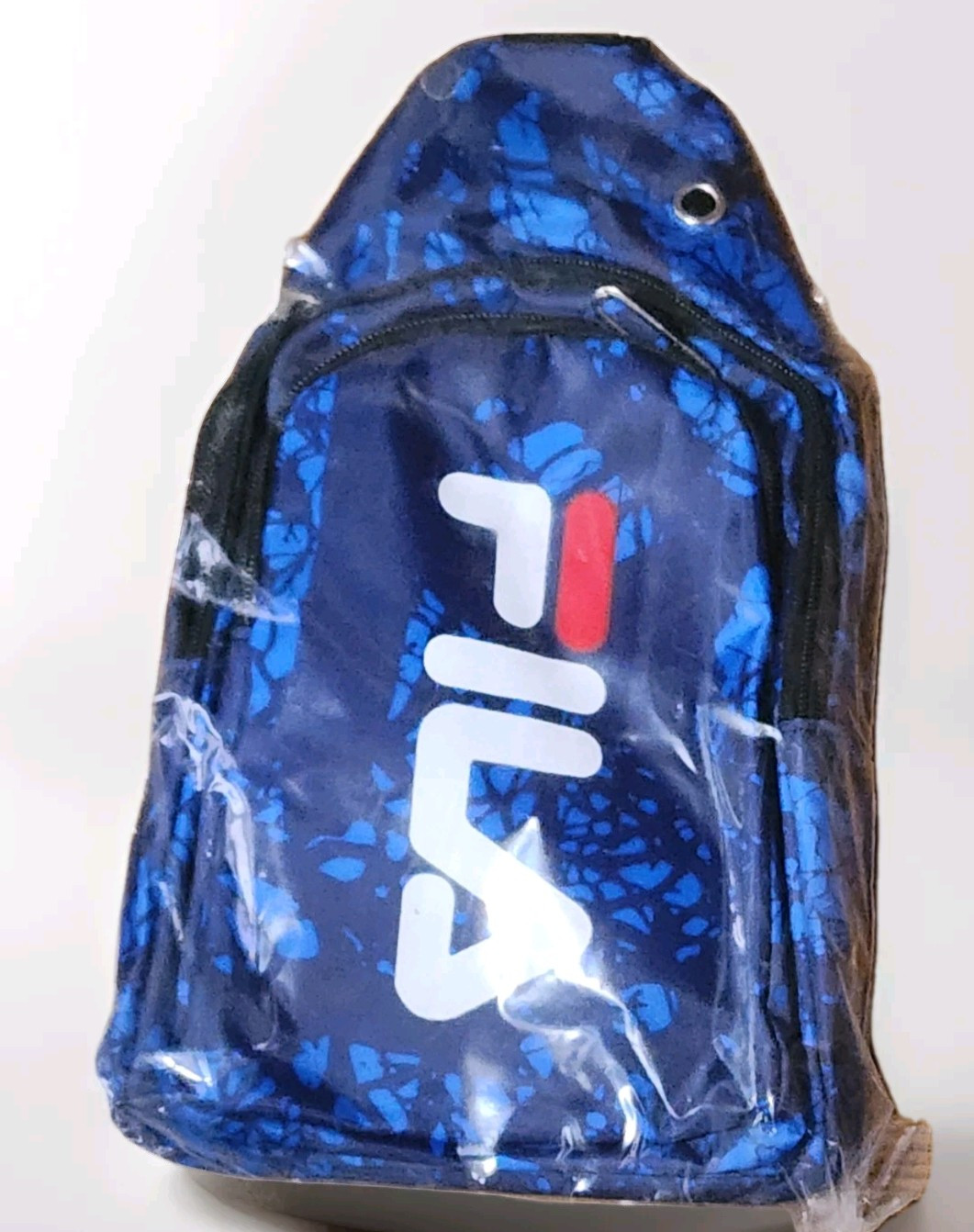 FILA Men’s Crossbody Bag 12×8 Inches With 2 Zippered Pockets New