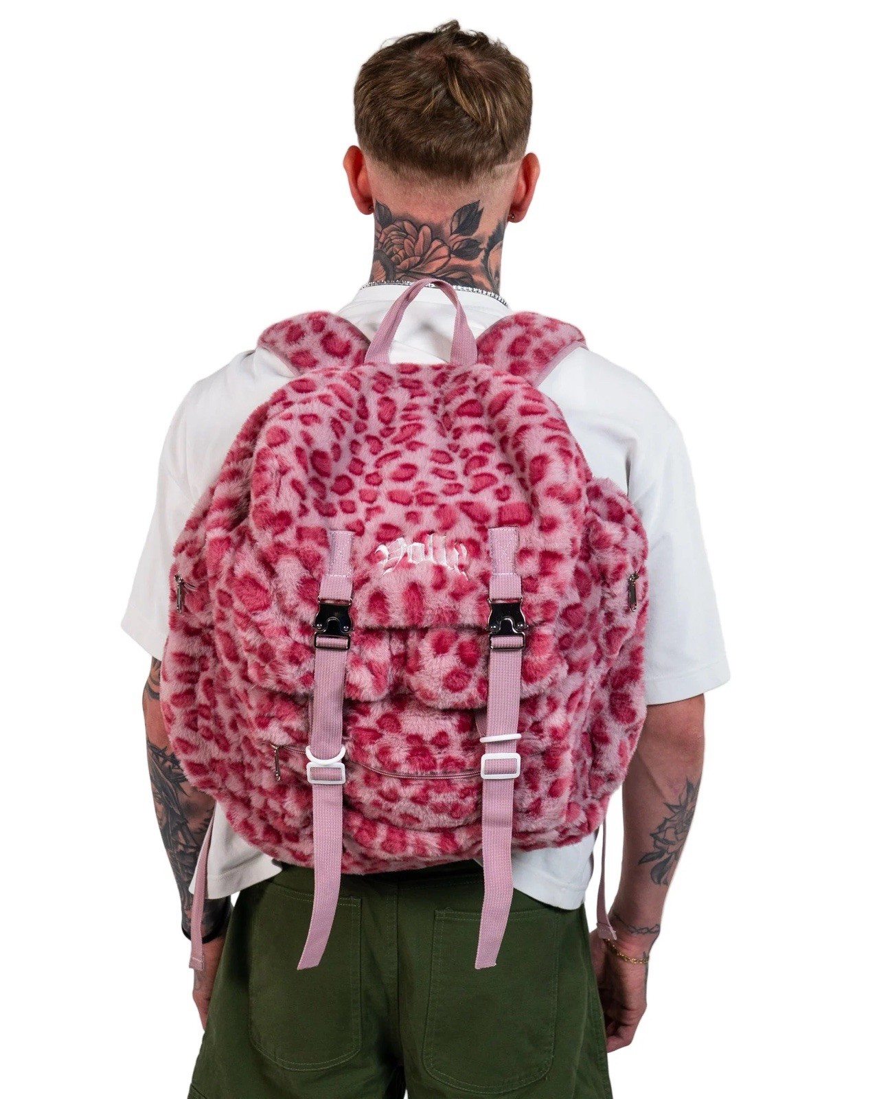Volli Pink Leopard Backpack 🐆